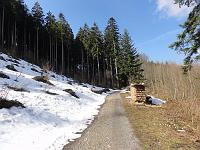  31. März 2012 - der letzte Schnee auf der Landmark